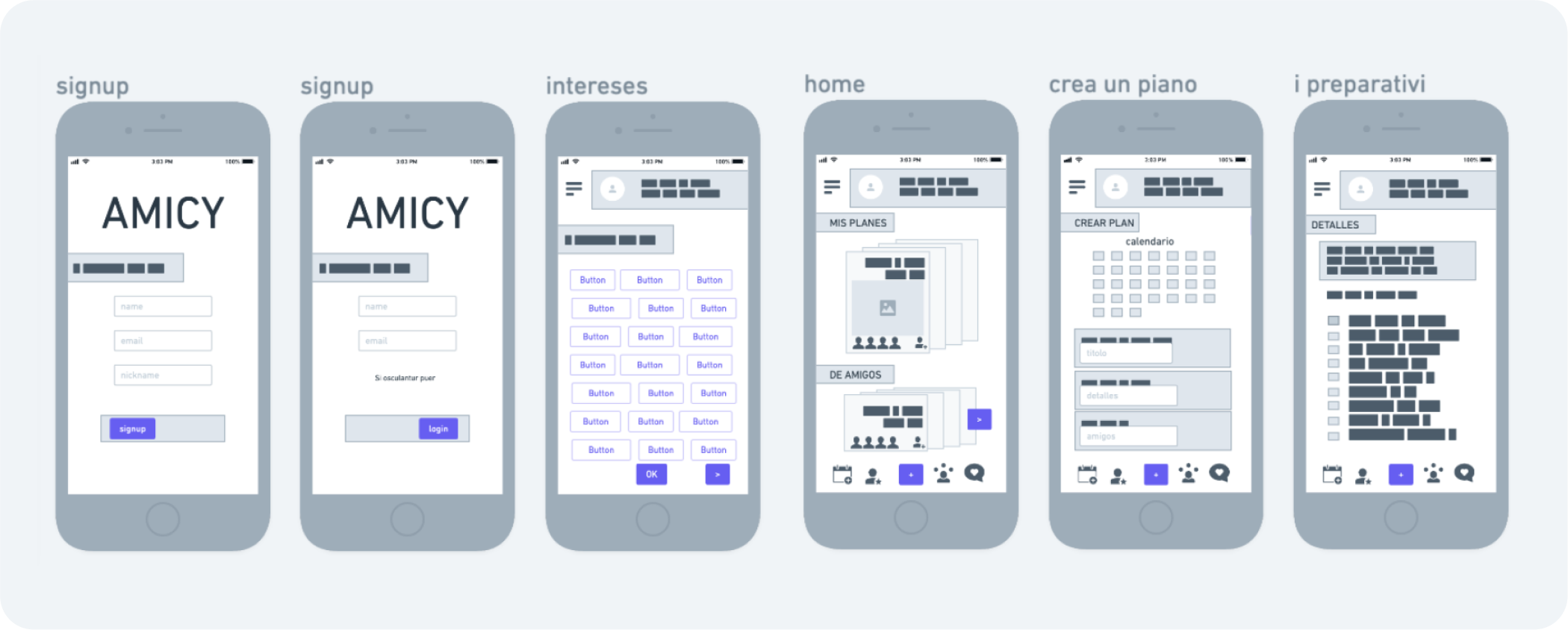 AMICY WIREFRAME